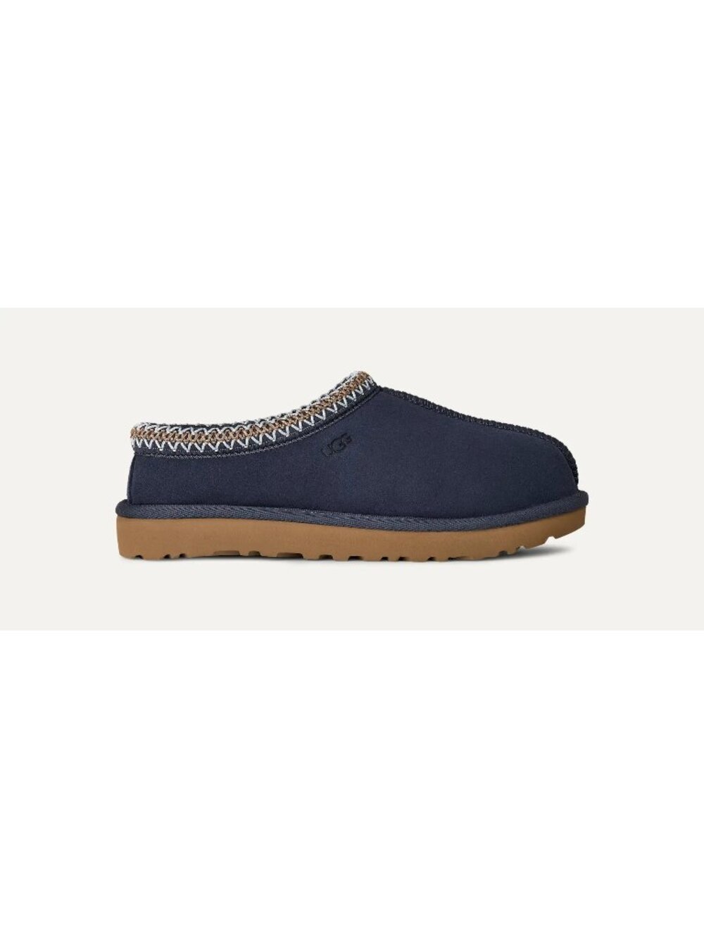 NEW UGG Tazz II Slipper Shoe Shearling Contemporary Cozy Wool Navy Women 9